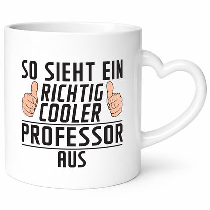 Richtig Cooler Professor | Uni Universität Humor Geschenkidee Tasse