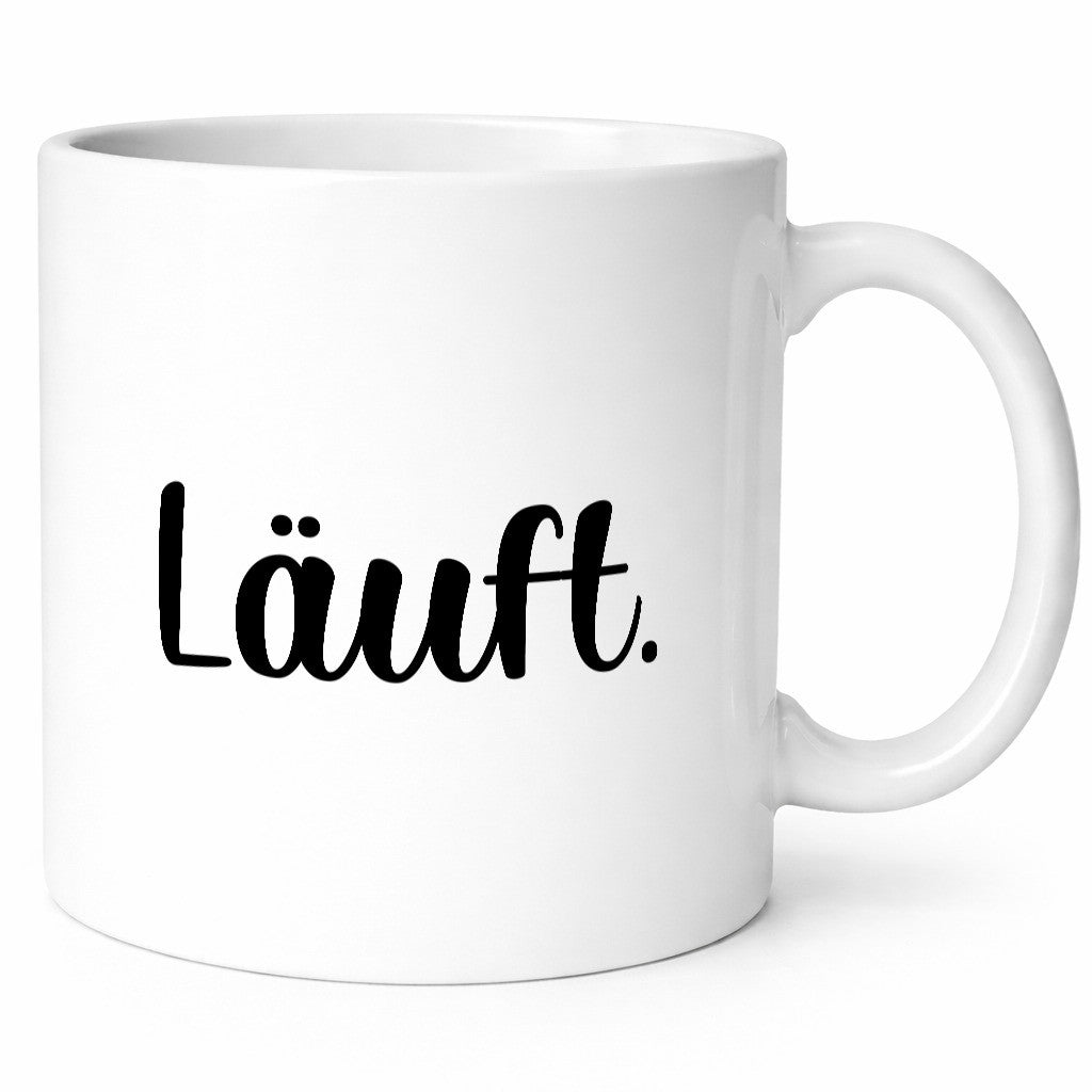 Läuft | bei dir Geschenkidee Humor Tasse