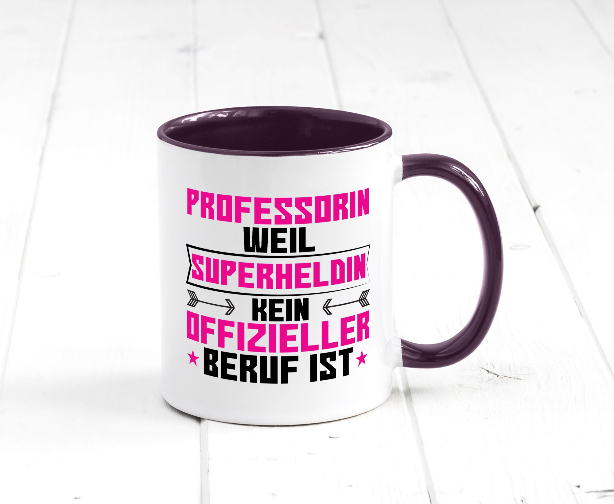 Superheldin Professorin | Uni Universität Geschenk Humor Geschenkidee lustiger