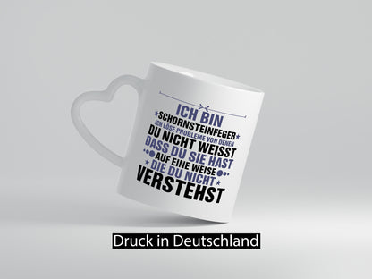 Löse Probleme: Schornsteinfeger | Kaminkehrer v2 Humor Geschenkidee Tasse