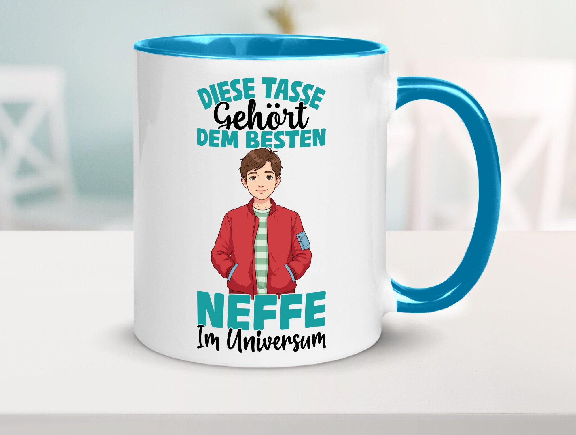 Im Universum: Neffe Familie | Onkel Bruder Bester lustig Geschenkidee Geschenk