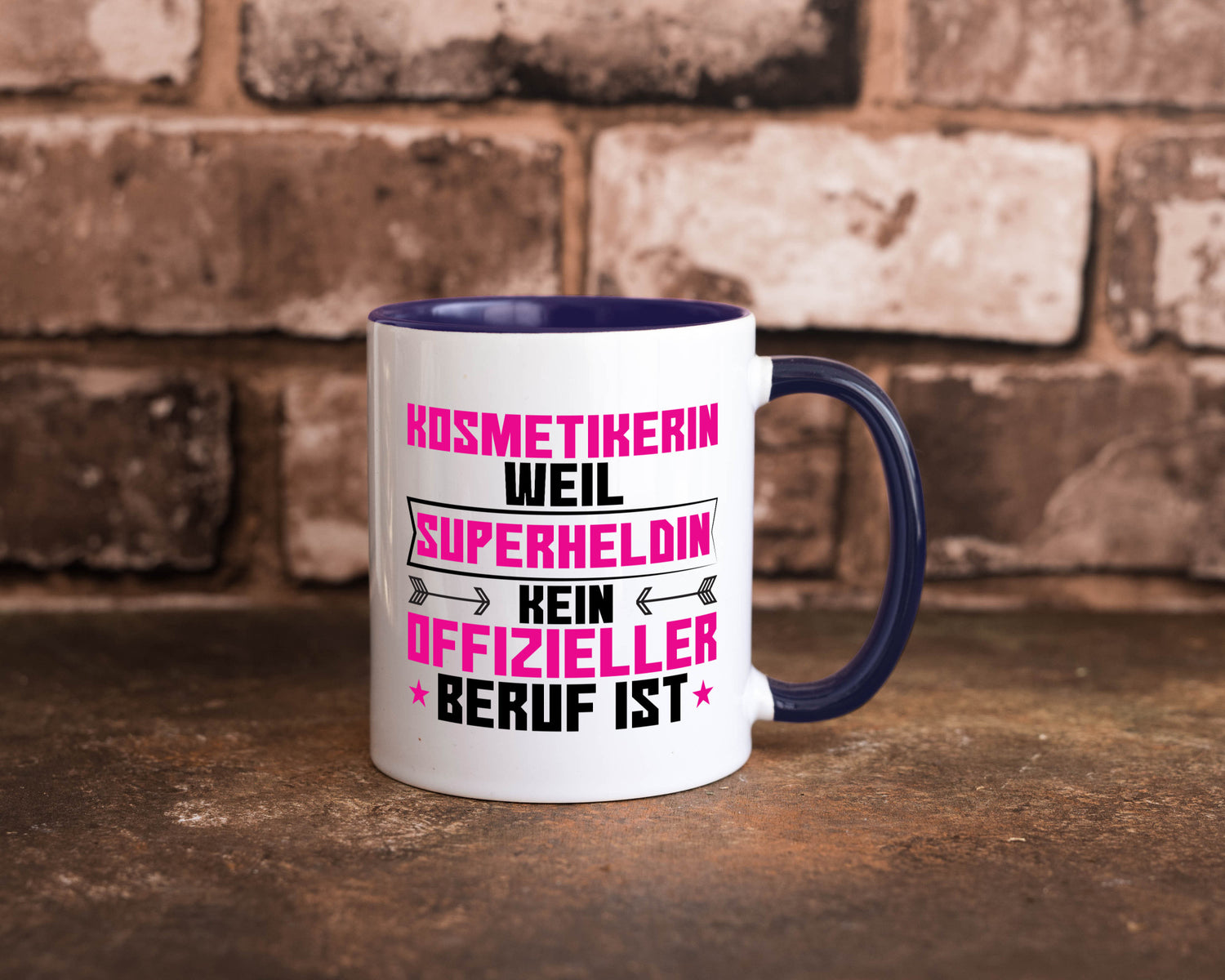Superheldin Kosmetikerin | Kosmetik Stylistin Visagistin Geschenk Humor