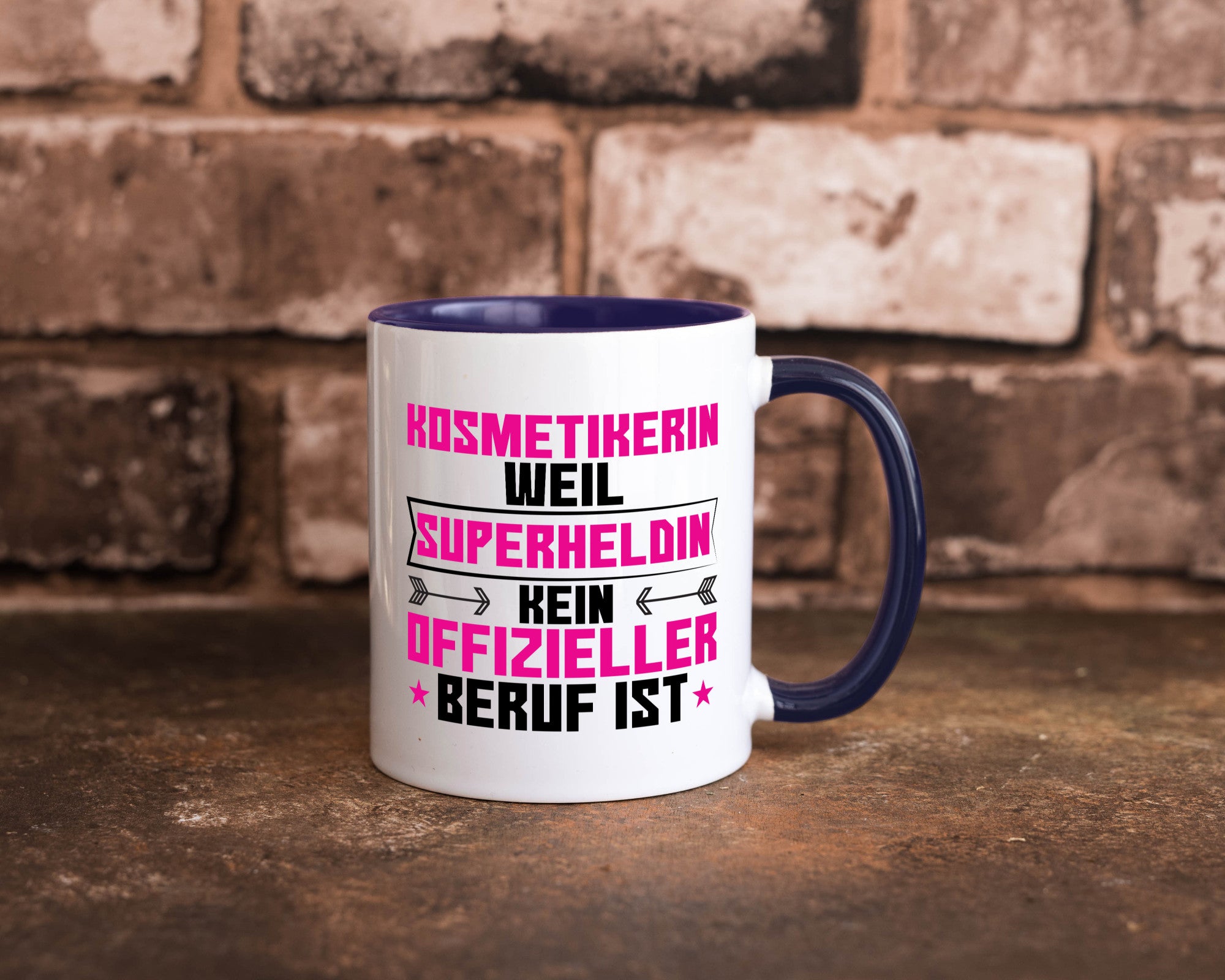 Superheldin Kosmetikerin | Kosmetik Stylistin Visagistin Geschenk Humor