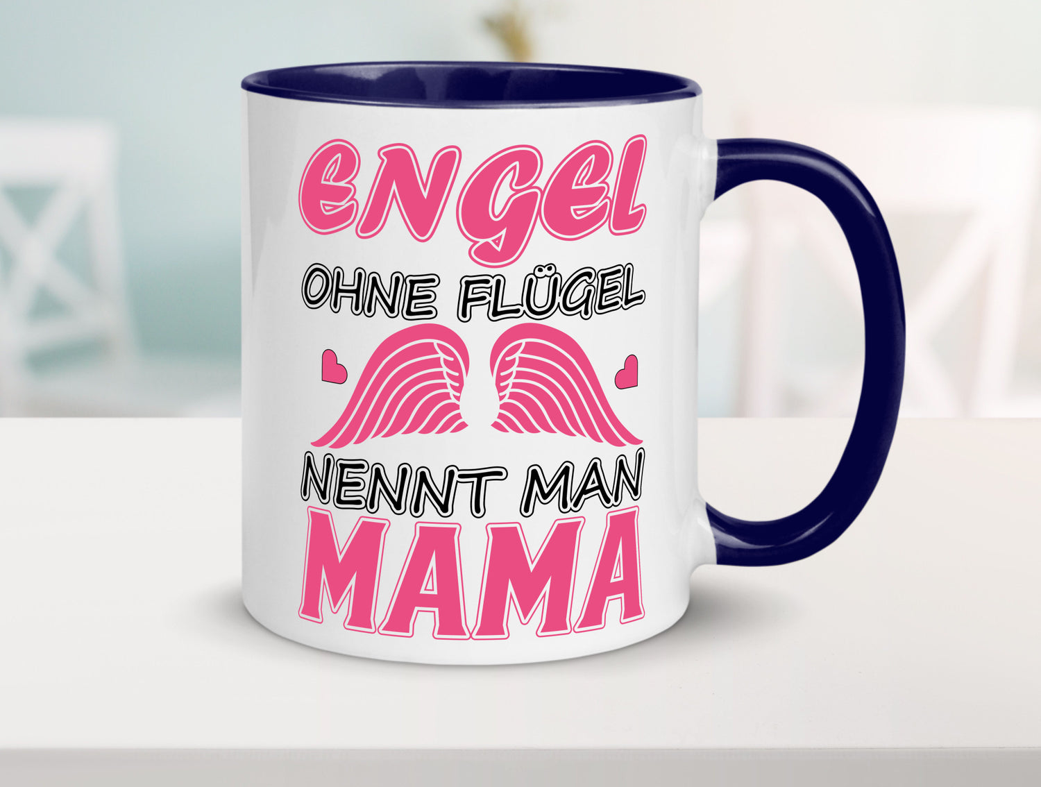 Mama Engel Humor Familie Geschenkidee Tasse