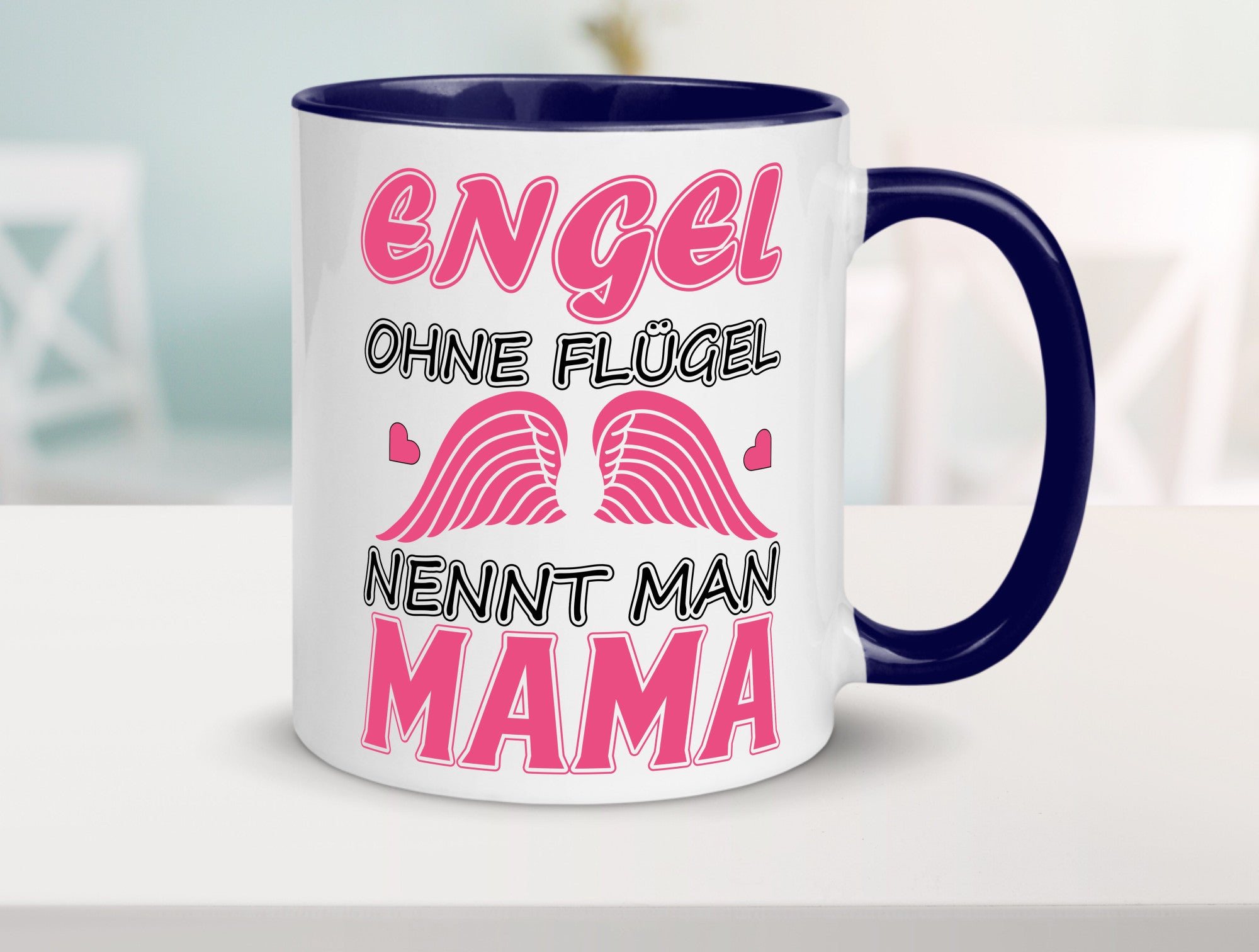 Mama Engel Humor Familie Geschenkidee Tasse