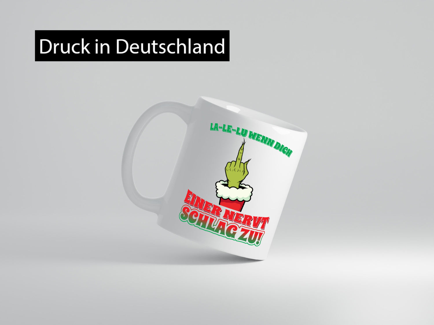 La Le Lu | Weihnachten Weihnachtsmuffel Lichter vl11 Humor Geschenkidee Tasse