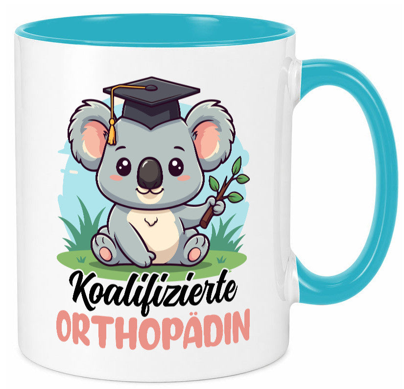 Koalifizierte Orthopädin |Orthopädie lustig Humor Geschenkidee Geschenk Tasse