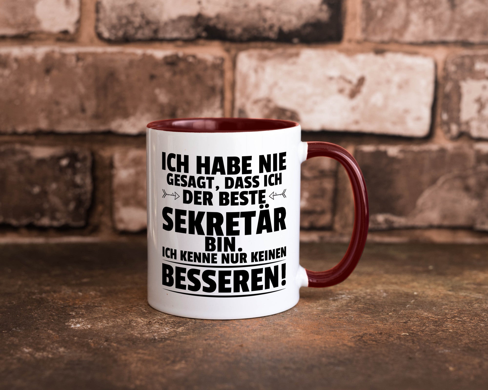Keinen Besserer Sekretär | Büro lustiger Spruch Geschenk Arbeit Kollegen Tasse