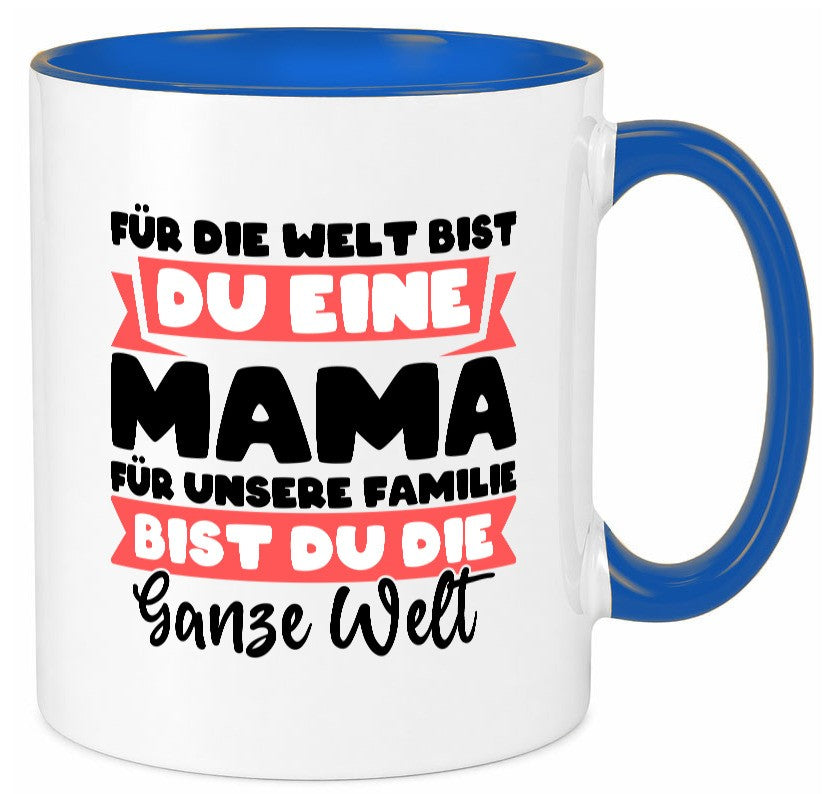 Beste mama der Welt vl5 lustig Familie Geschenkidee Geschenk Tasse