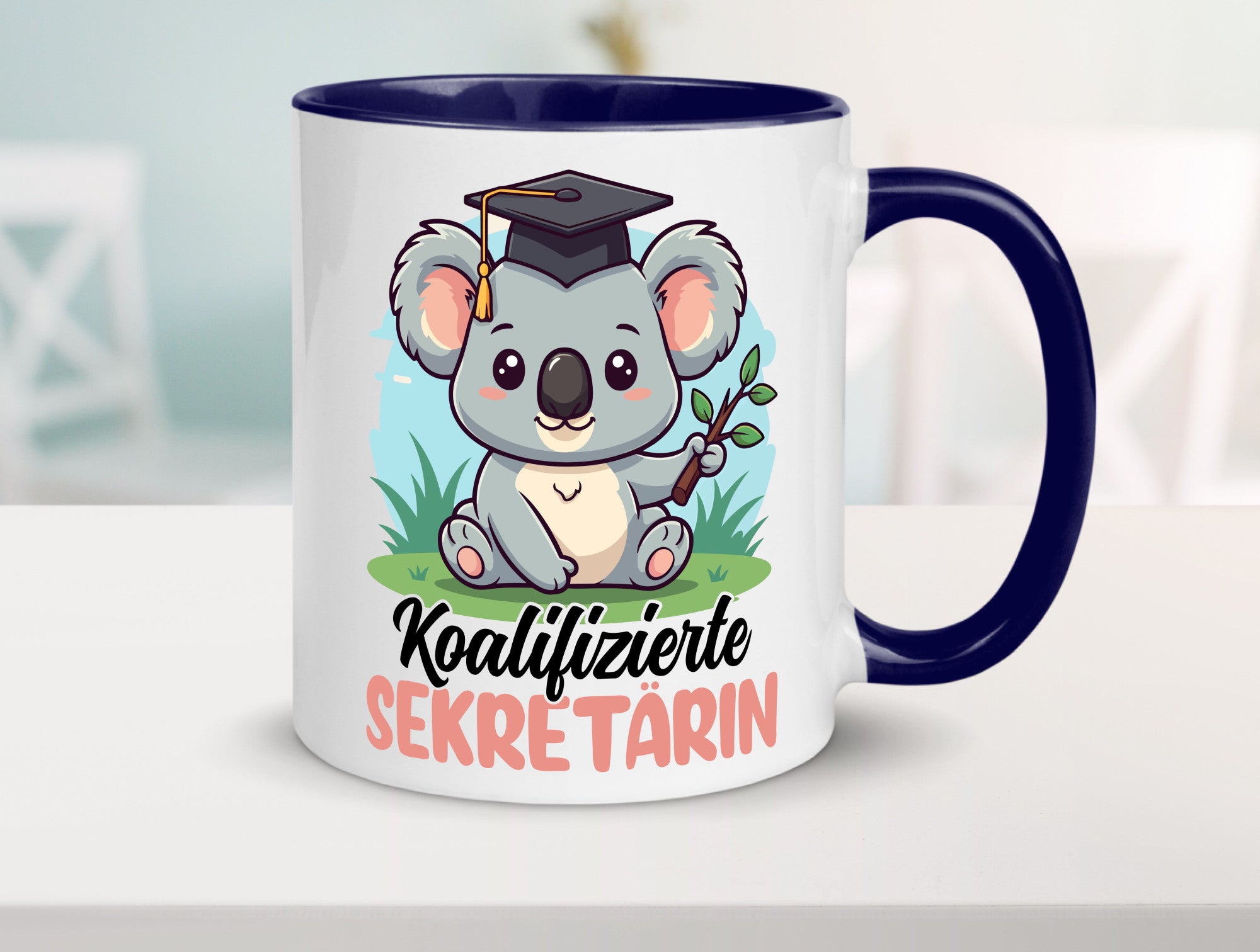 Koalifizierte Sekretärin | Büro Geschenkidee Arbeit Kollegen Humor Tasse
