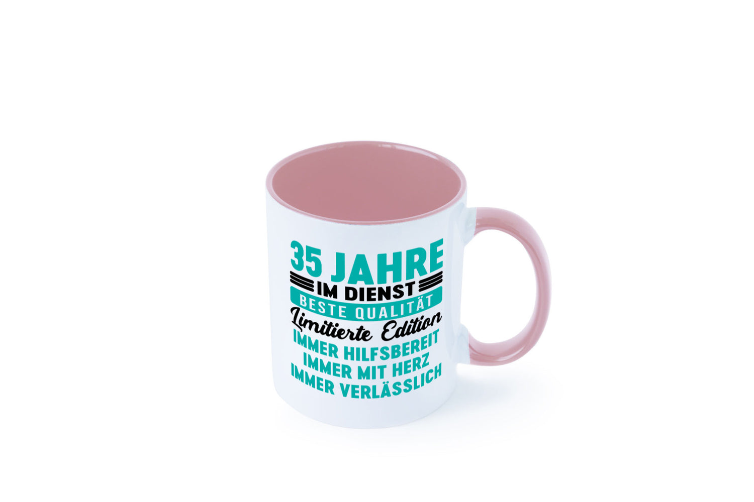 35 Jahre im Dienst | Jubiläum Arbeit v5 lustig Kollegen Büro Geschenk Tasse