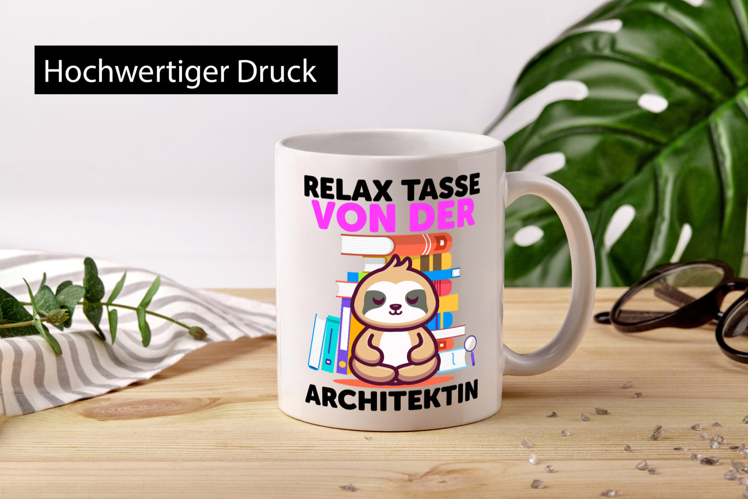 Relax Tasse: Architektin | Architektur Büro Geschenkidee Arbeit Kollegen Humor