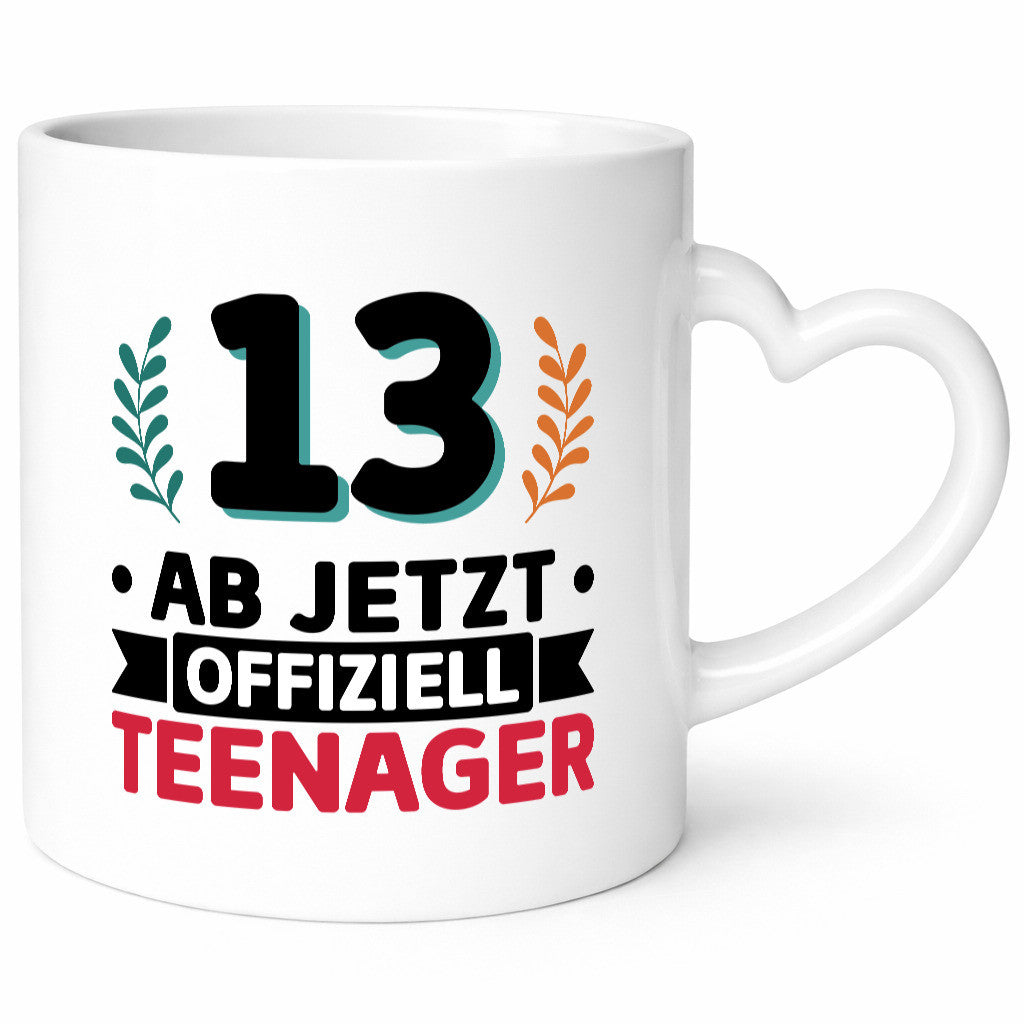 13. Geburtstag | Mädchen Tasse Teenager Spruch vl7 lustiger Geschenk