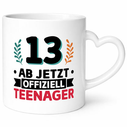 13. Geburtstag | Mädchen Tasse Teenager Spruch vl7 lustiger Geschenk