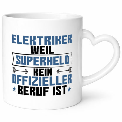 Superheld Elektriker | Elektronik Elektrotechnik Geschenkidee Humor Tasse