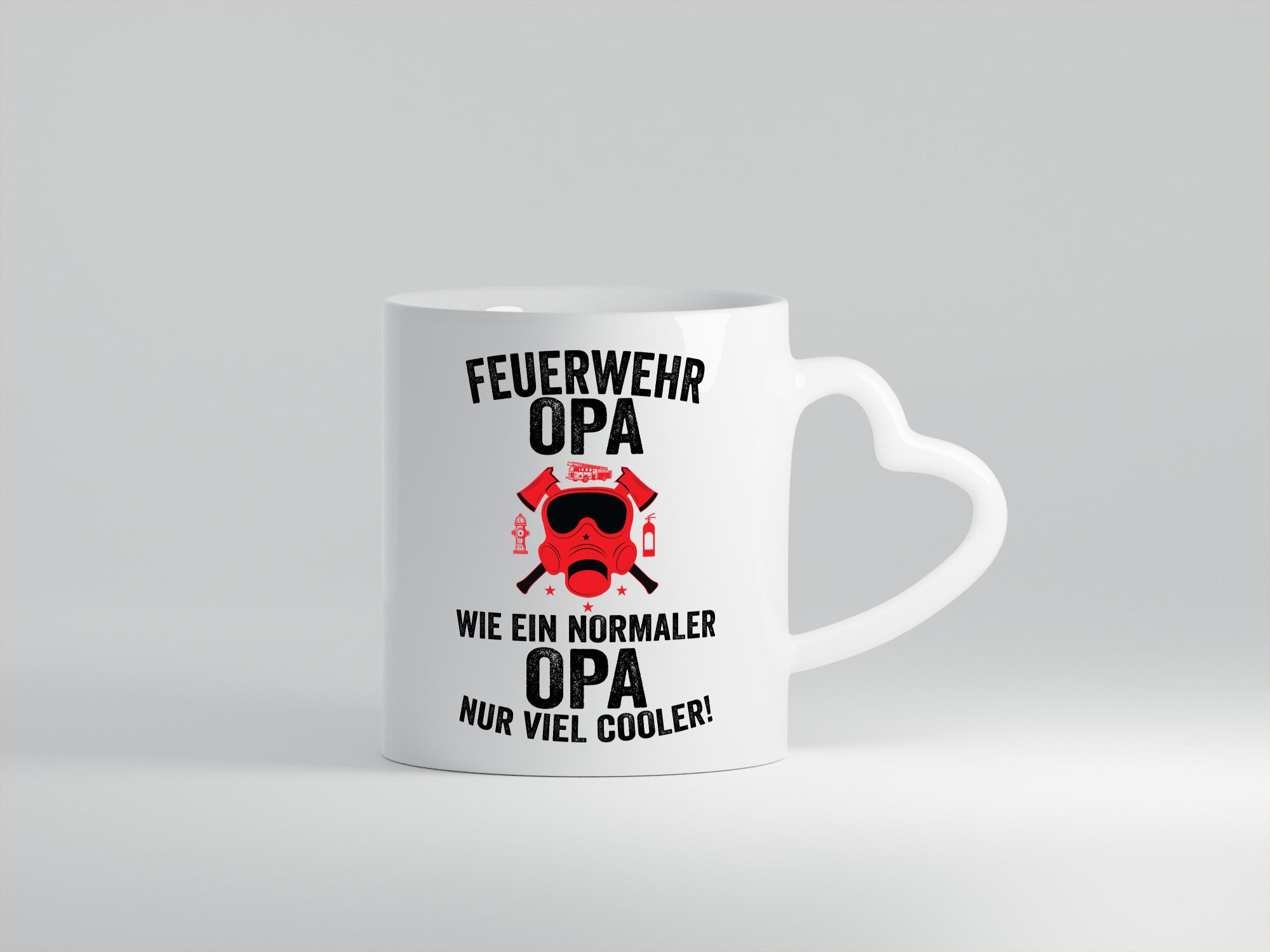 Feuerwehr Opa, normal, viel cooler | Löscher Atemmaske Humor Familie