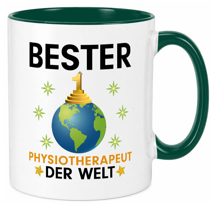 Welt Bester Physiotherapeut Humor Geschenkidee Tasse