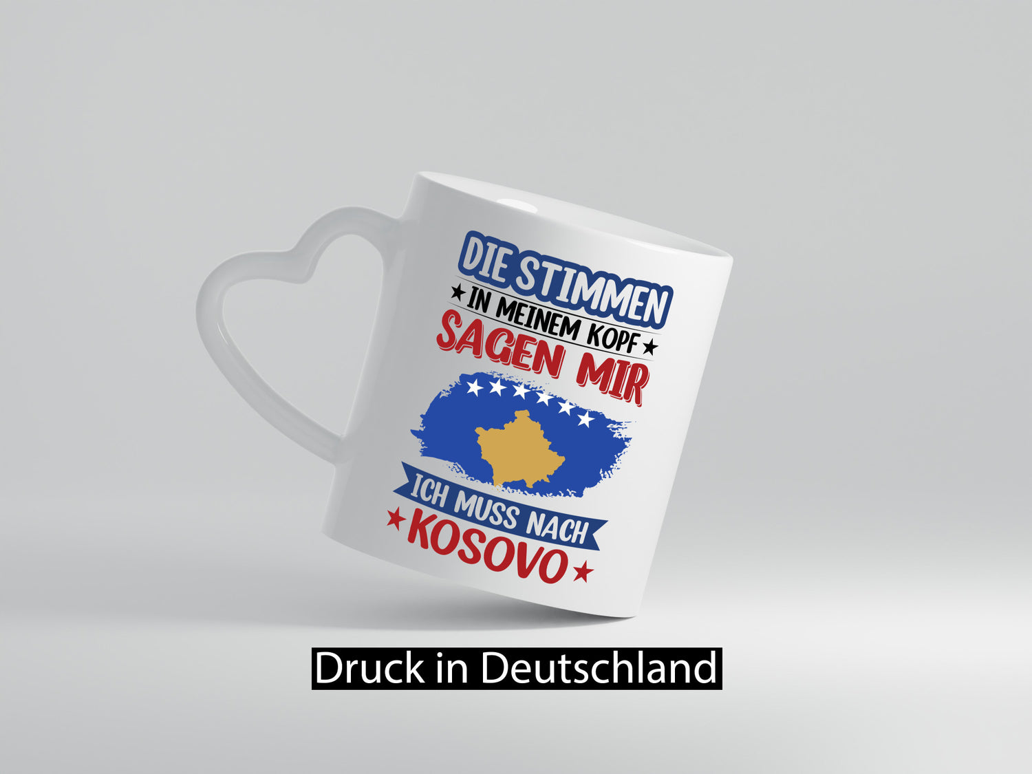 Kosovo | Urlaub Stimmen in meinem Kopf Traumland Geschenk Humor Geschenkidee