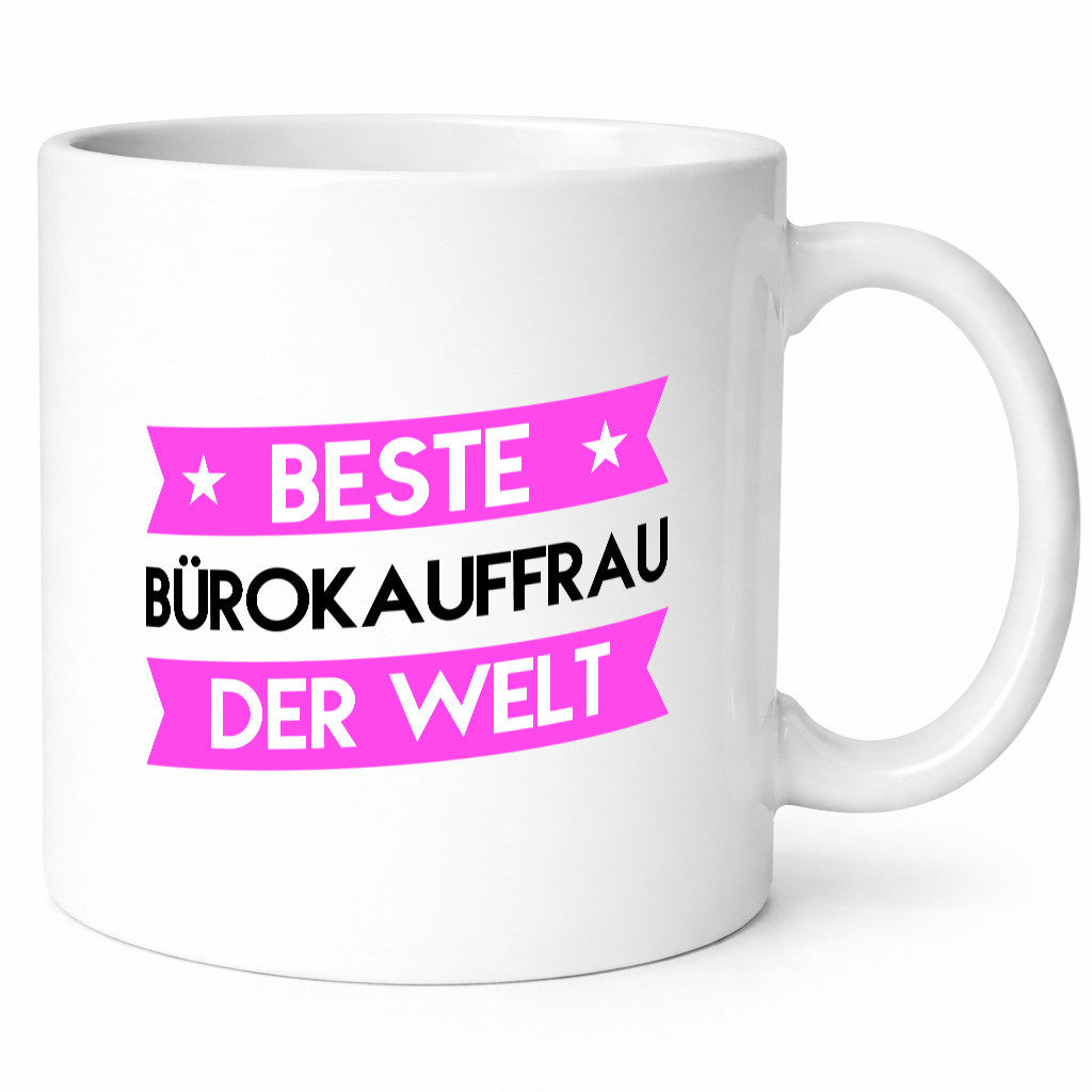Beste Bürokauffrau | Kauffrau Humor Arbeit Kollegen Büro Geschenkidee Tasse