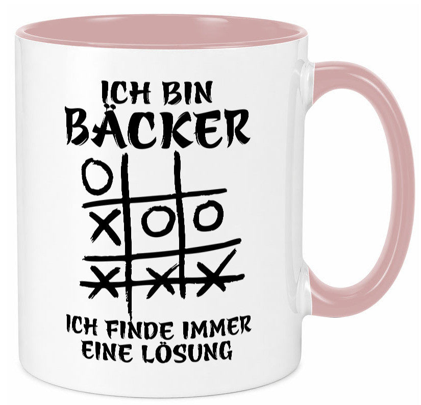 Ich bin Bäcker finde immer eine Lösung | Meister lustig Humor Geschenkidee