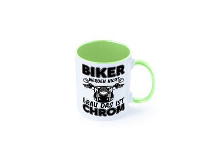 Biker werden nicht grau | Motorrradfahrer Tasse Humor Geschenkidee