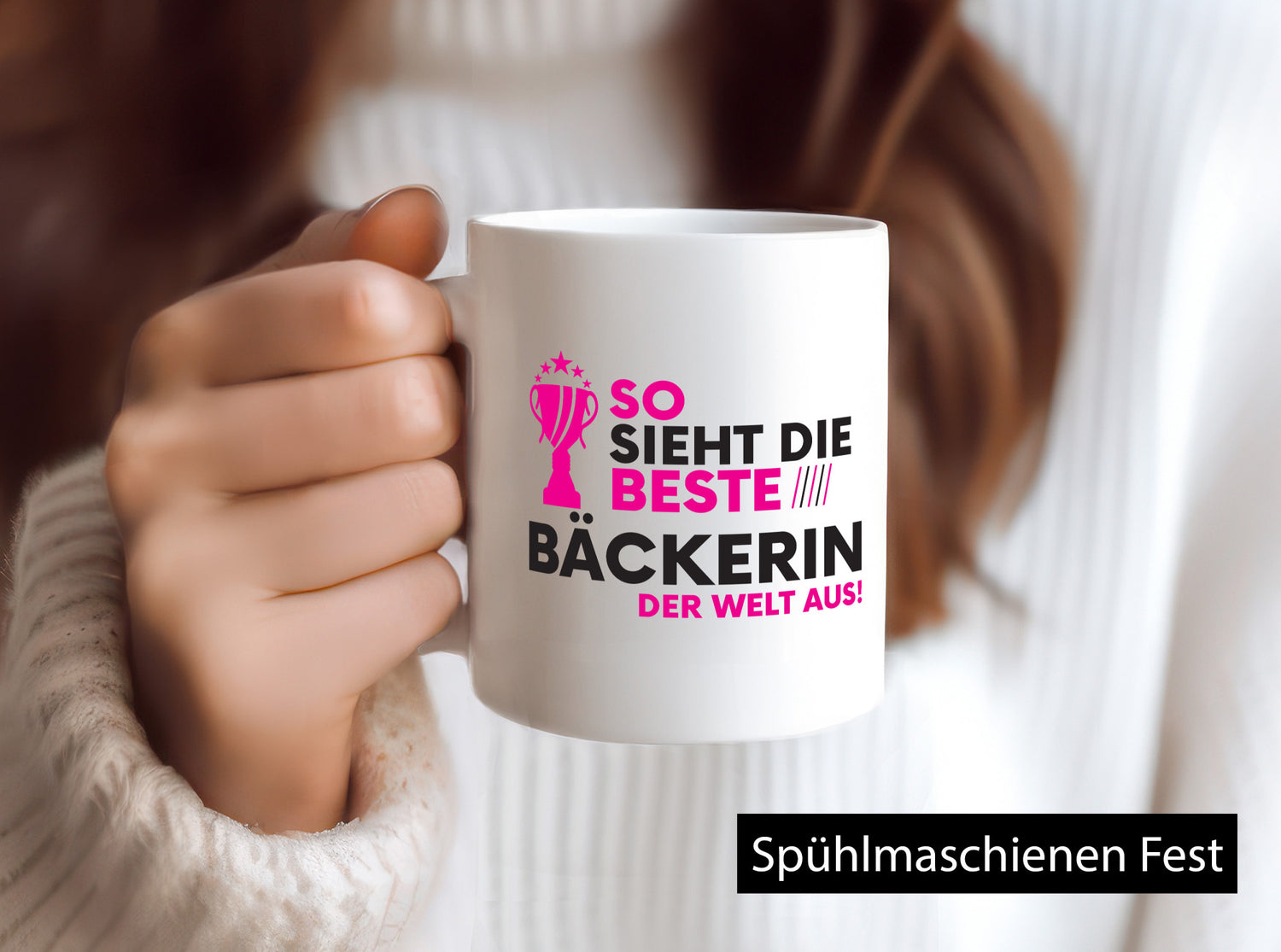 Die Weltbeste Bäckerin | Bäckerei Frauen Backen lustiger Spruch Geschenk Humor