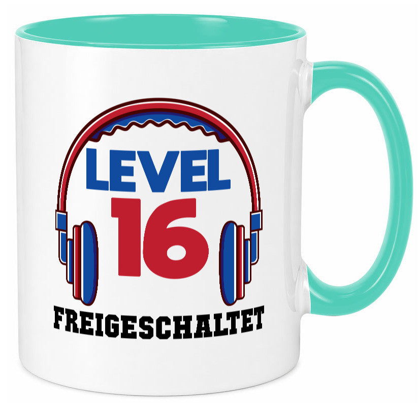 Level 16 Freigeschaltet | 16. geburtstag Gamer lustig Geschenkidee Geschenk