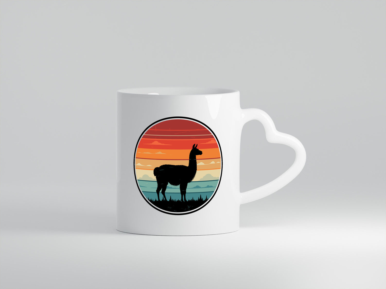 Lama | Alpaka Vintage Humor Geschenkidee Tasse