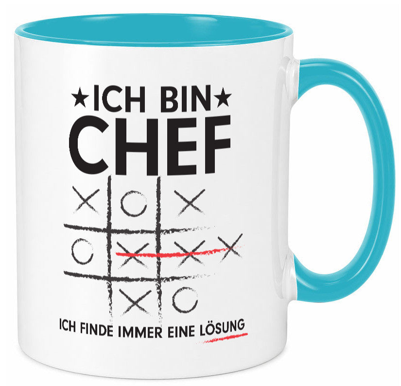 Lösung finden: Chef | Führungskraft Vorgesetzter v2 lustiger Spruch Geschenk