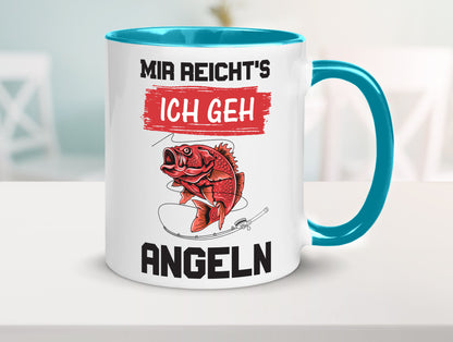 Ich geh angeln | Angler Tasse Fisch Fischer Humor lustig Geschenkidee Geschenk