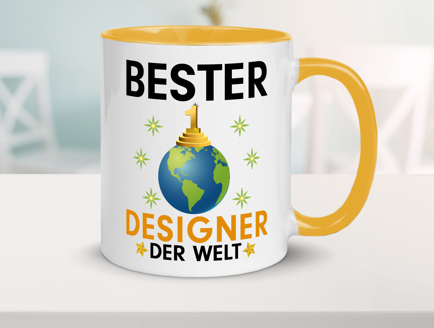 Welt Bester Designer Beruf | Mode Geschenk Arbeit Kollegen Büro lustiger Spruch