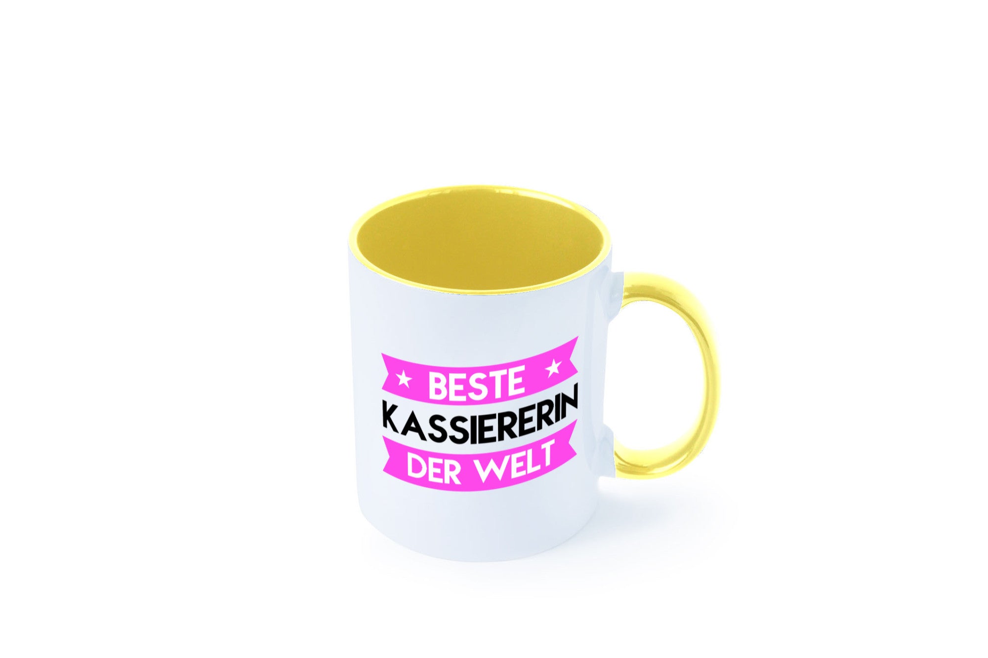 Beste Kassiererin lustiger Spruch Geschenk Humor Geschenkidee Tasse