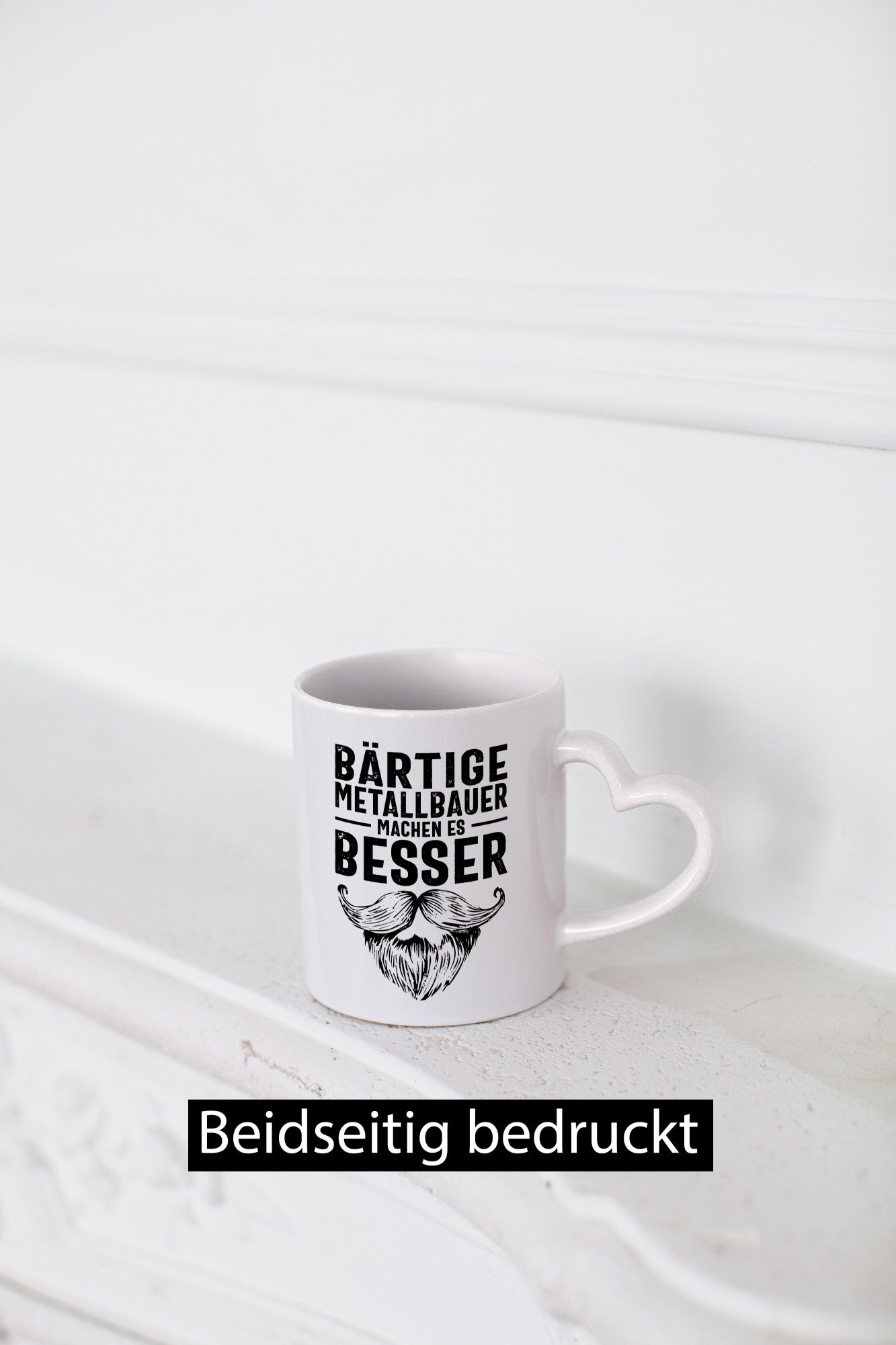 Metallbauer machen es besser | Bart Humor Geschenkidee Tasse