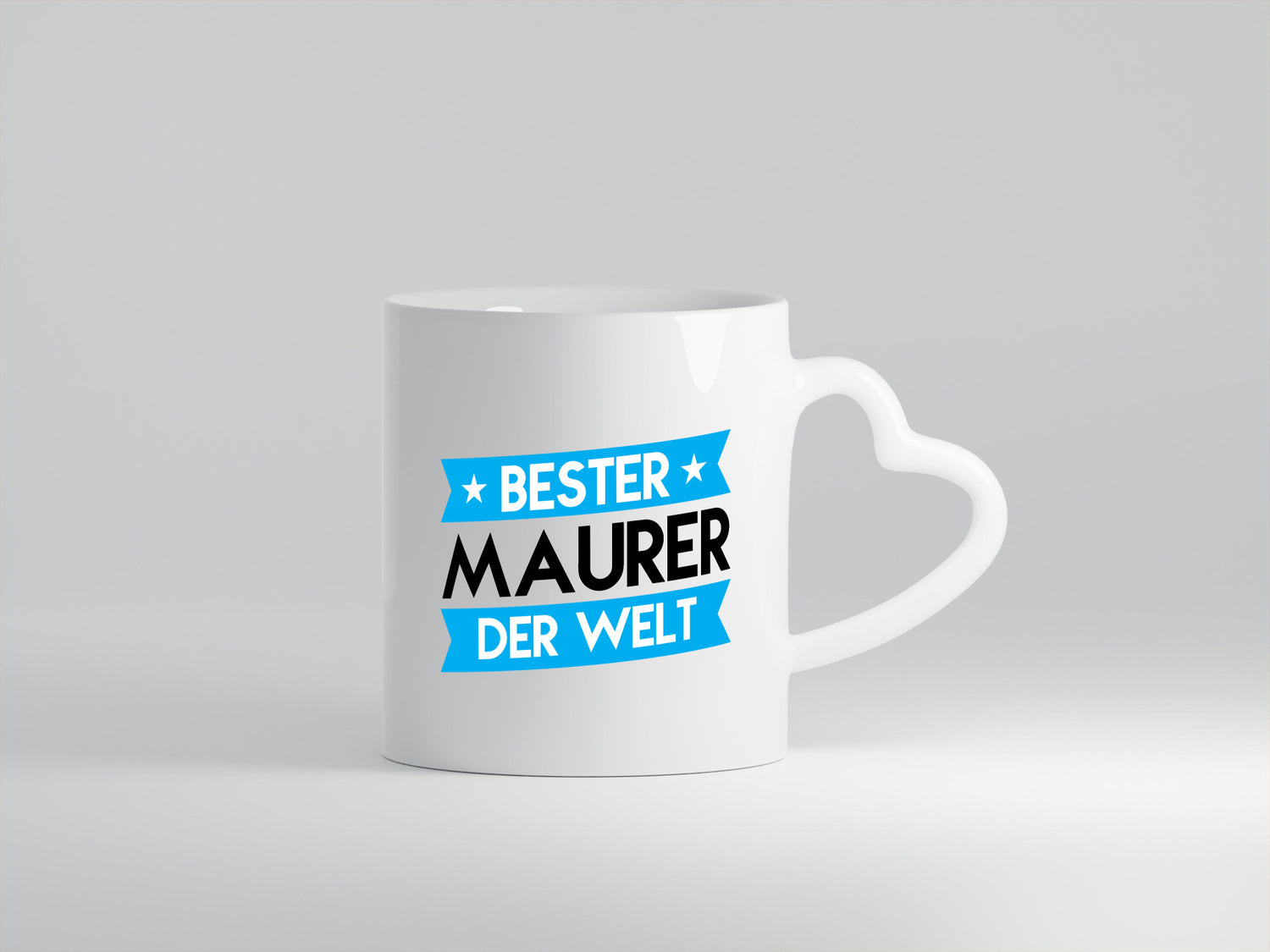 Bester Maurer | Bau Handwerker Geschenk Humor Geschenkidee lustiger Spruch Tasse