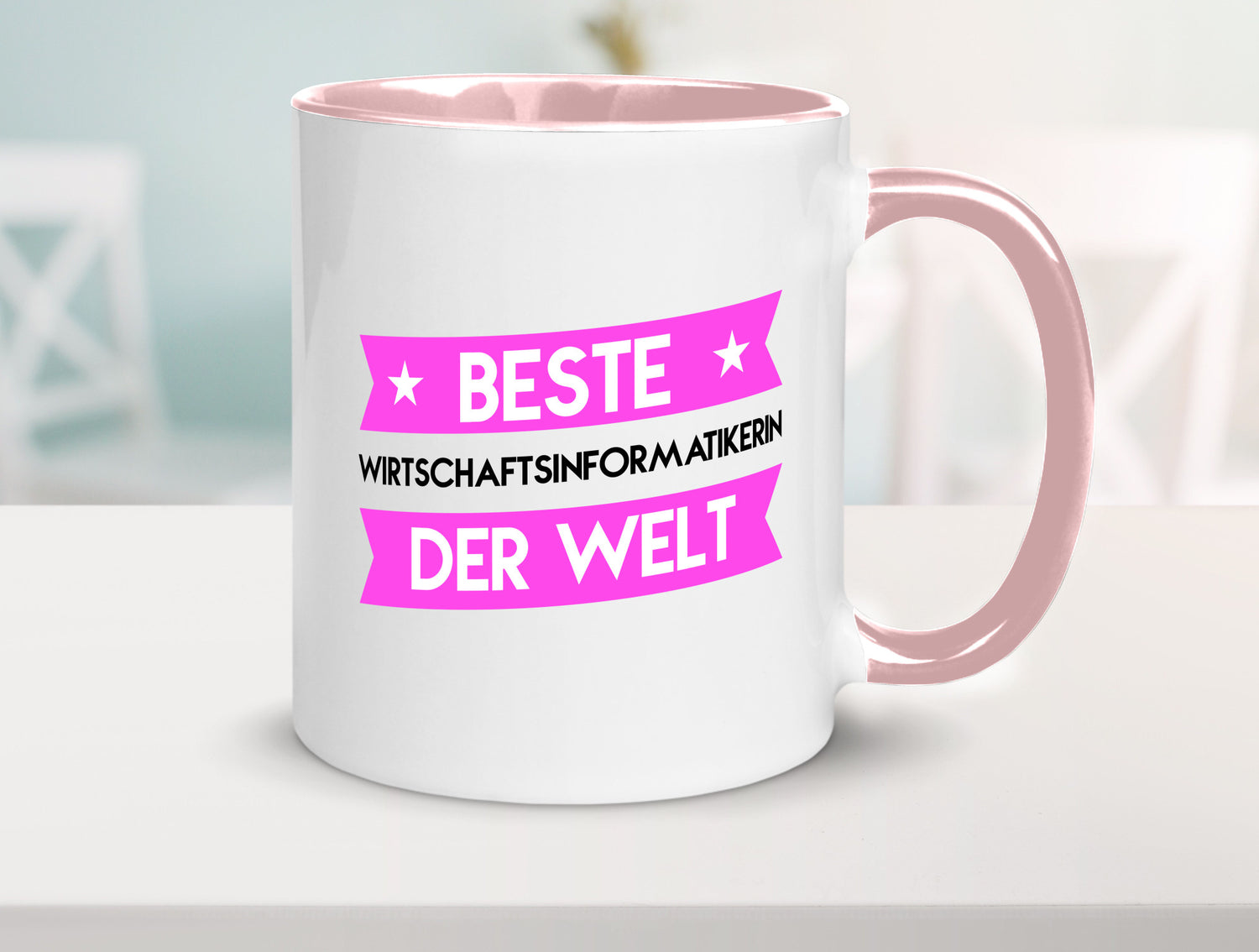 Beste Wirtschaftsinformatikerin | Wirtschaft Informatik Humor Geschenkidee Tasse