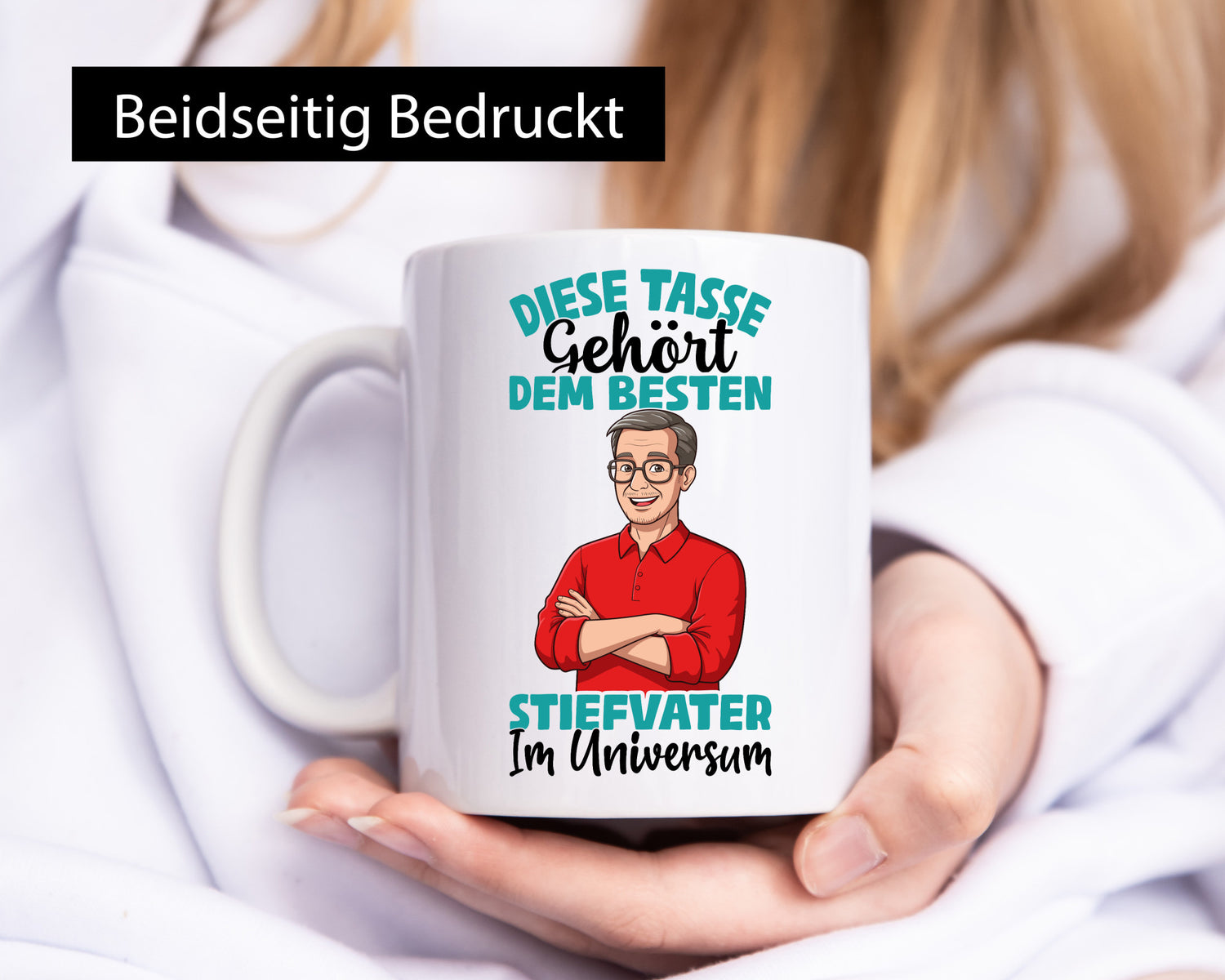 Im Universum: Stiefvater | Stiefsohn Bester lustiger Spruch Geschenk Familie