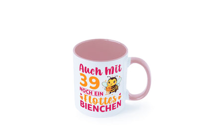 39. Geburtstag | Flottes Bienchen 39 Jahre lustiger Spruch Geschenk
