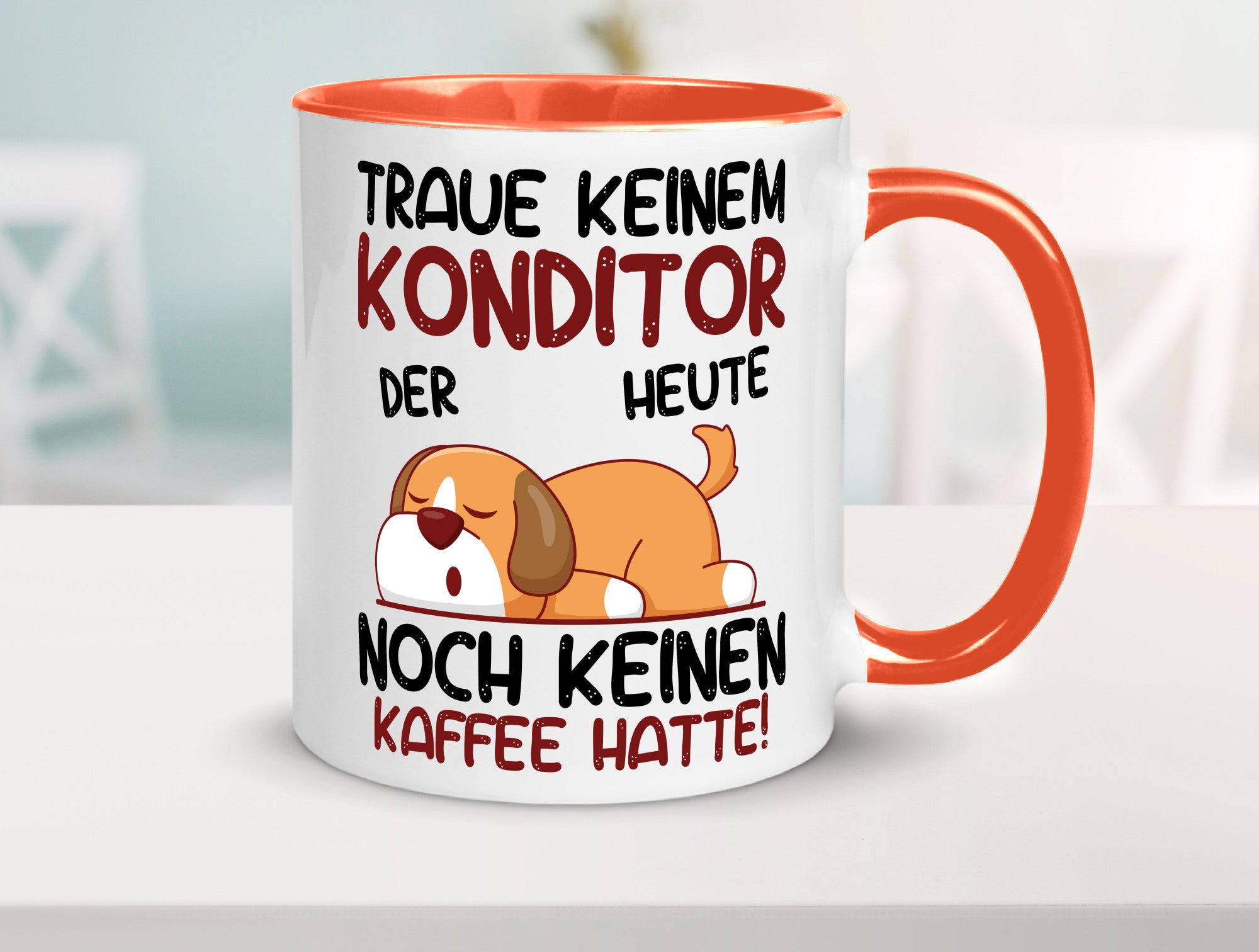 Traue keinem Konditor | Konditorei Humor Geschenkidee Tasse