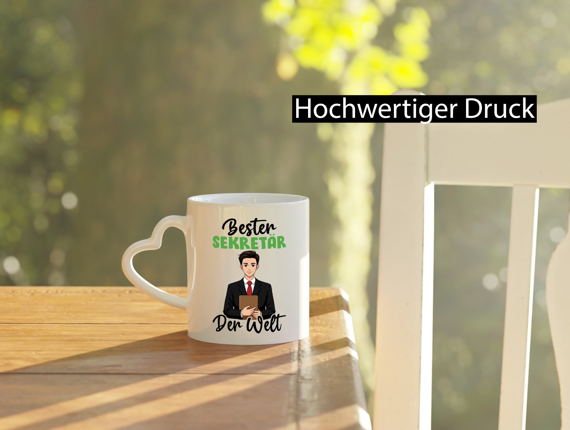 Bester Sekretär | Büro v2 lustiger Spruch Geschenk Arbeit Kollegen Tasse