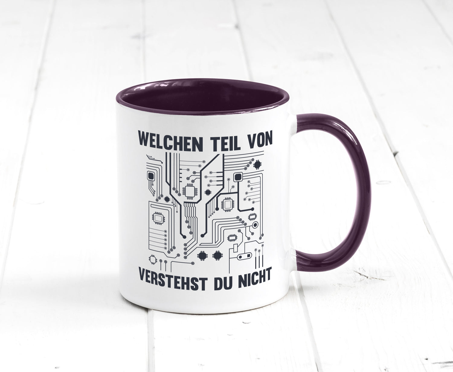 Welchen teil von verstehst du nicht | technik Humor Geschenkidee Tasse