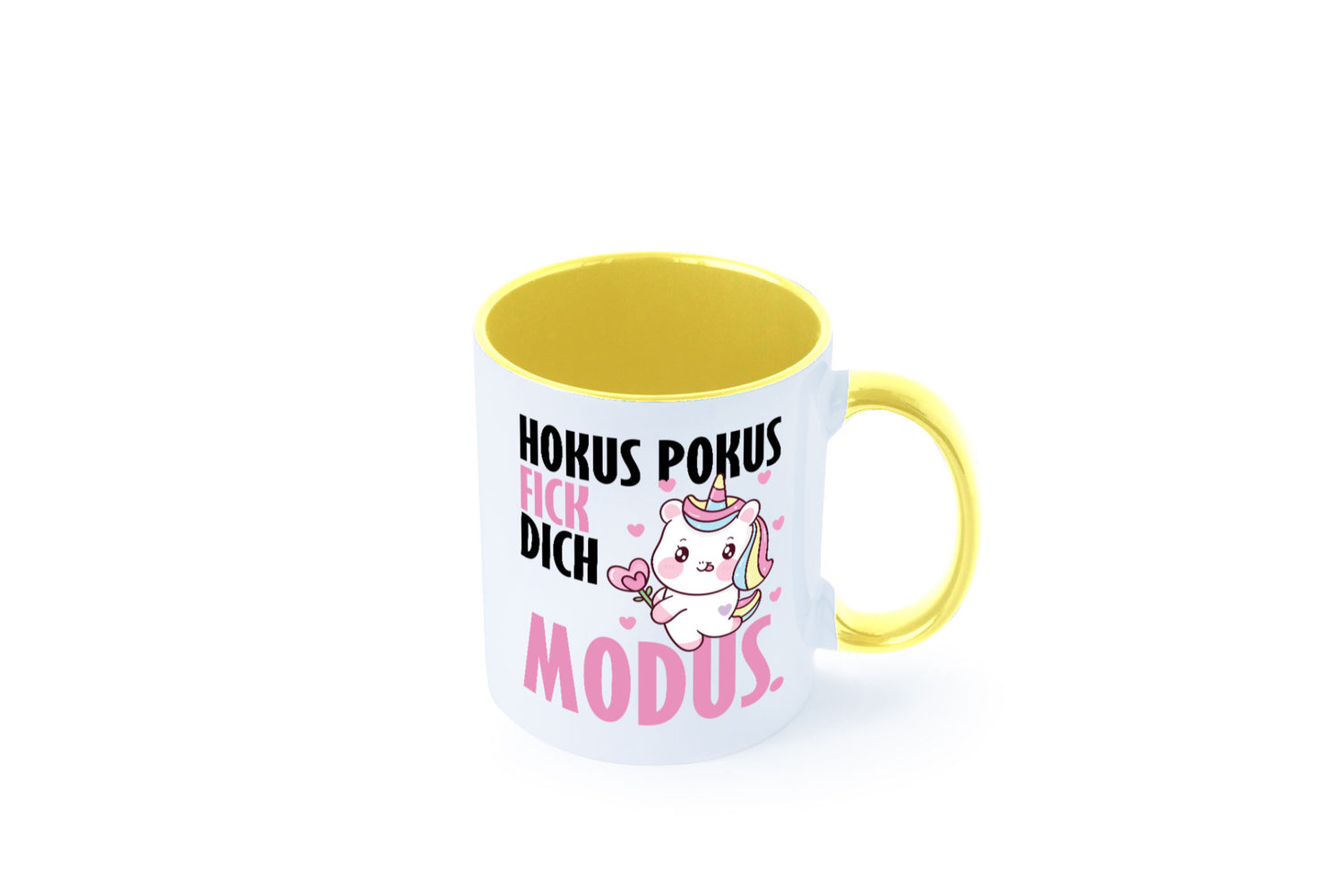 Hokus Pokus lustiger Spruch Geschenk Humor Geschenkidee Tasse