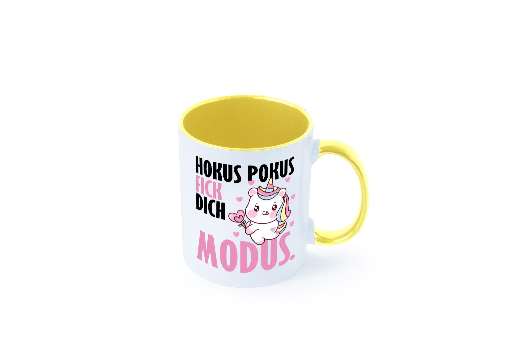 Hokus Pokus lustiger Spruch Geschenk Humor Geschenkidee Tasse