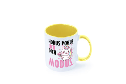 Hokus Pokus lustiger Spruch Geschenk Humor Geschenkidee Tasse
