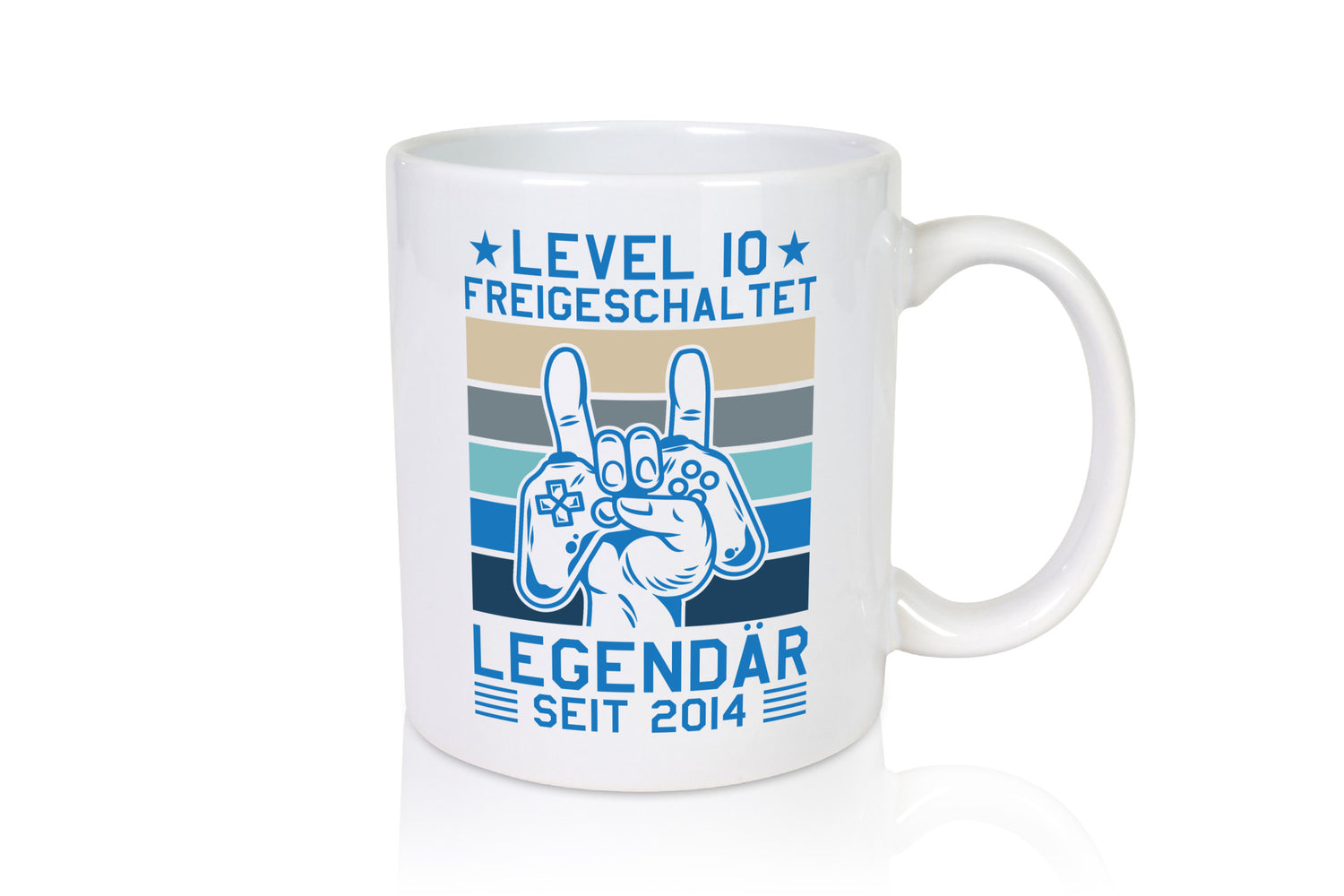 Level 10 freigeschaltet, legendär seit 2014 | Controller Geschenkidee Humor