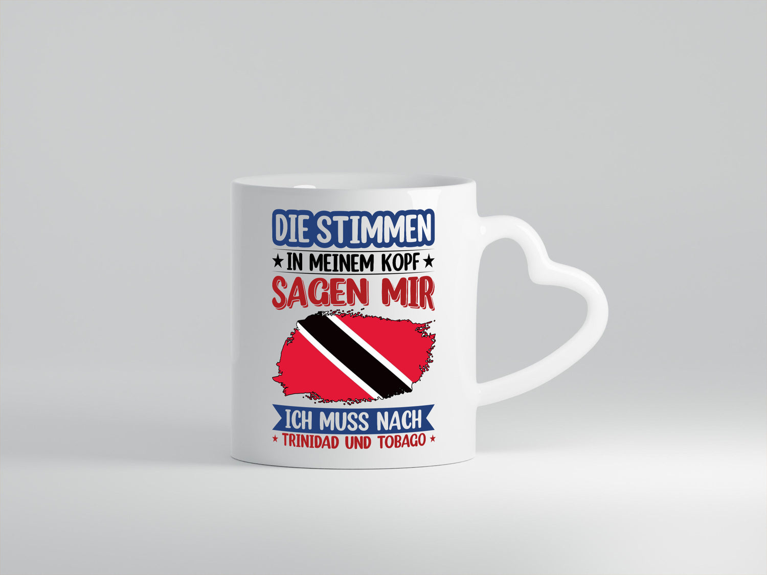 Trinidad und Tobago | Urlaub Stimmen in meinem Kopf v2 Geschenkidee Humor Tasse