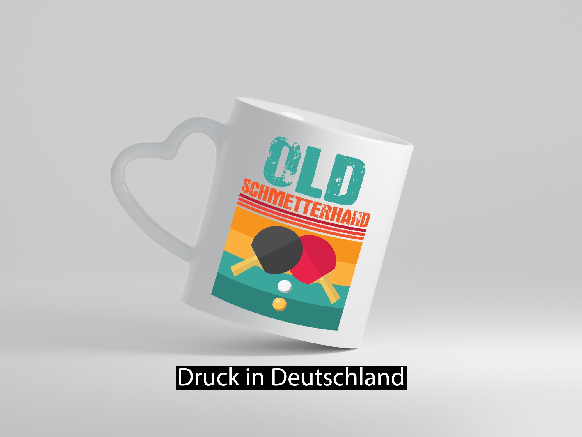 Tischtennis Tasse Humor Geschenkidee