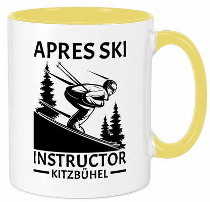 Apres Ski Instructor Kitzbühel | Skifahrer Geschenk Humor Geschenkidee lustiger Tasse