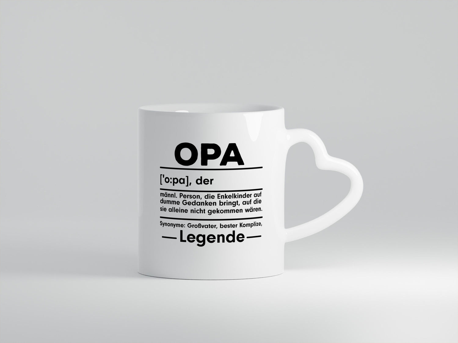 Opa Definition | Spruch Tasse Humor Großvater Familie Geschenkidee