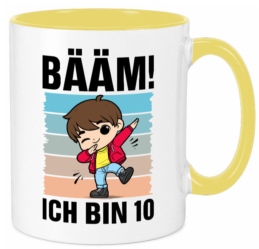10. Geburtstag | Ich bin 10 Jahre Bäääm Dabbing Kind Humor Geschenkidee Tasse