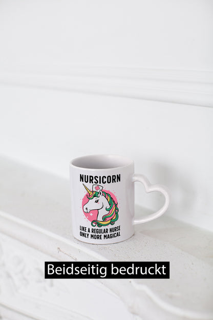 Nursicon, more magical | Einhorn Schwesternhaube Geschenkidee Humor Tasse
